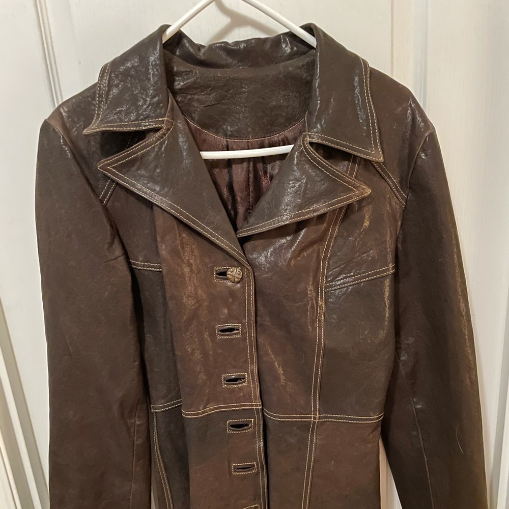 Alan Michael USA leather jacket